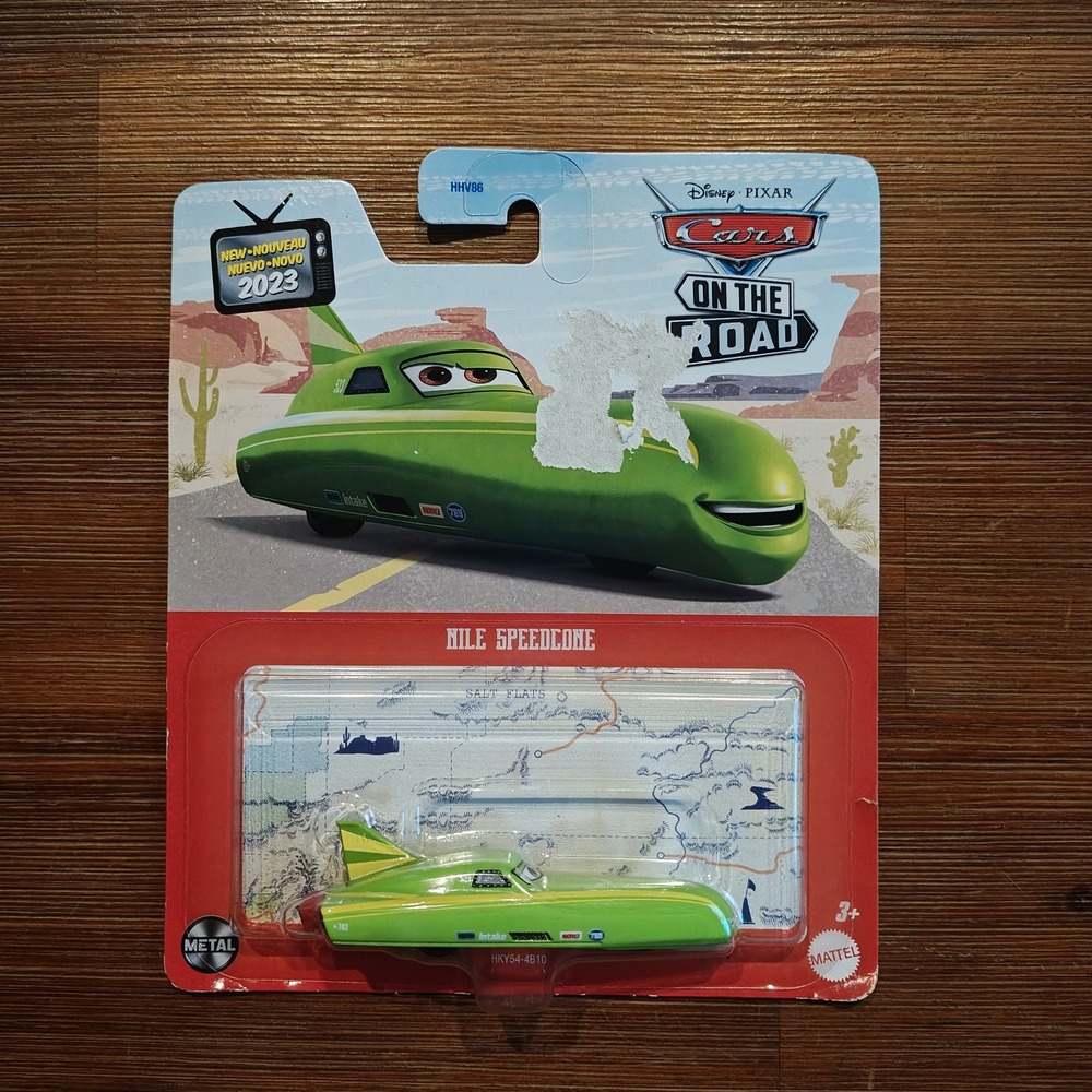 Mattel Disney-Pixar Cars Movie Nile Speedcone 1:55 Diecast Car‎ 194865110445 NEW